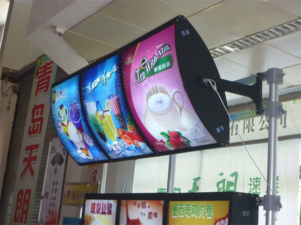 亞克力吸塑燈箱門(mén)頭怎么安裝
